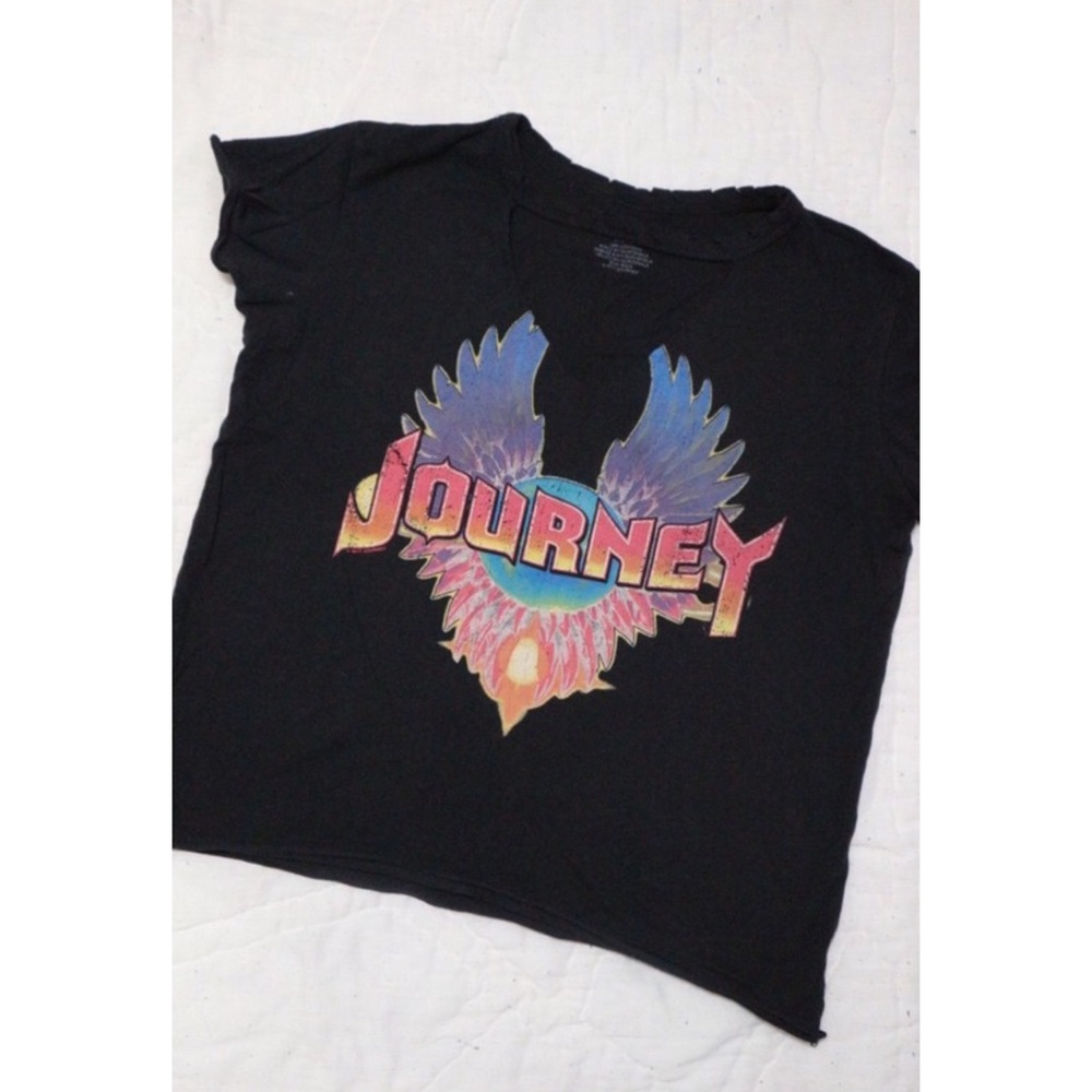 AE black crop top